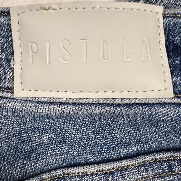 Pistola Monroe High Rise Slim Cigarette Jeans in Smith Wash 
Size 24 - Picture 11 of 12
